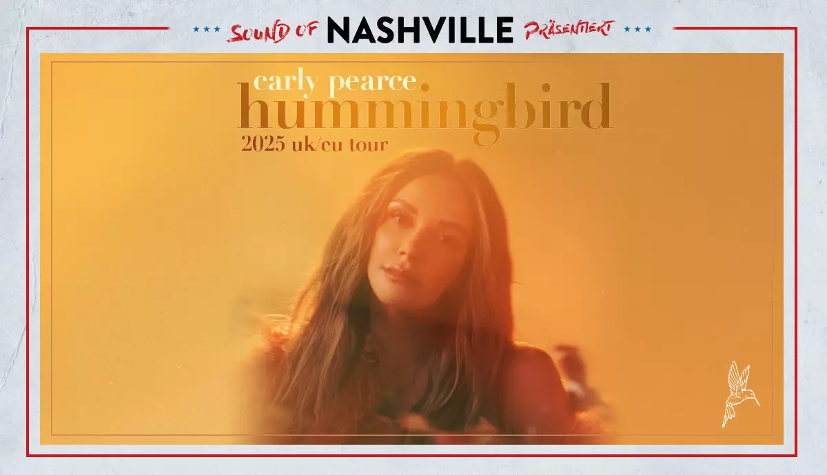 Carly Pearce hummingbird 2025 uk/eu tour 