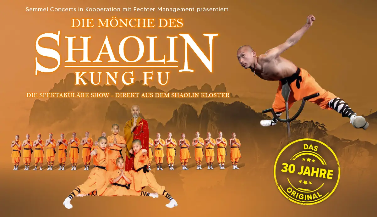 Die spektakuläre Show - direkt aus dem Shaolin Kloster 