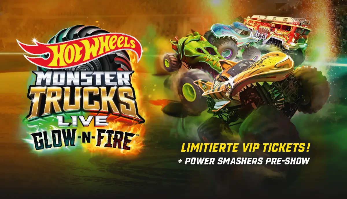 Hot Wheels Monster Trucks Live GLOW-N-FIRE 