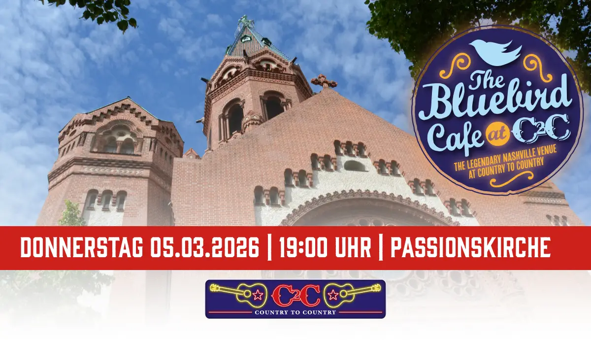 Bild zur Pressemitteilung The Bluebird Cafe 2026: Das Line-Up ist offiziell