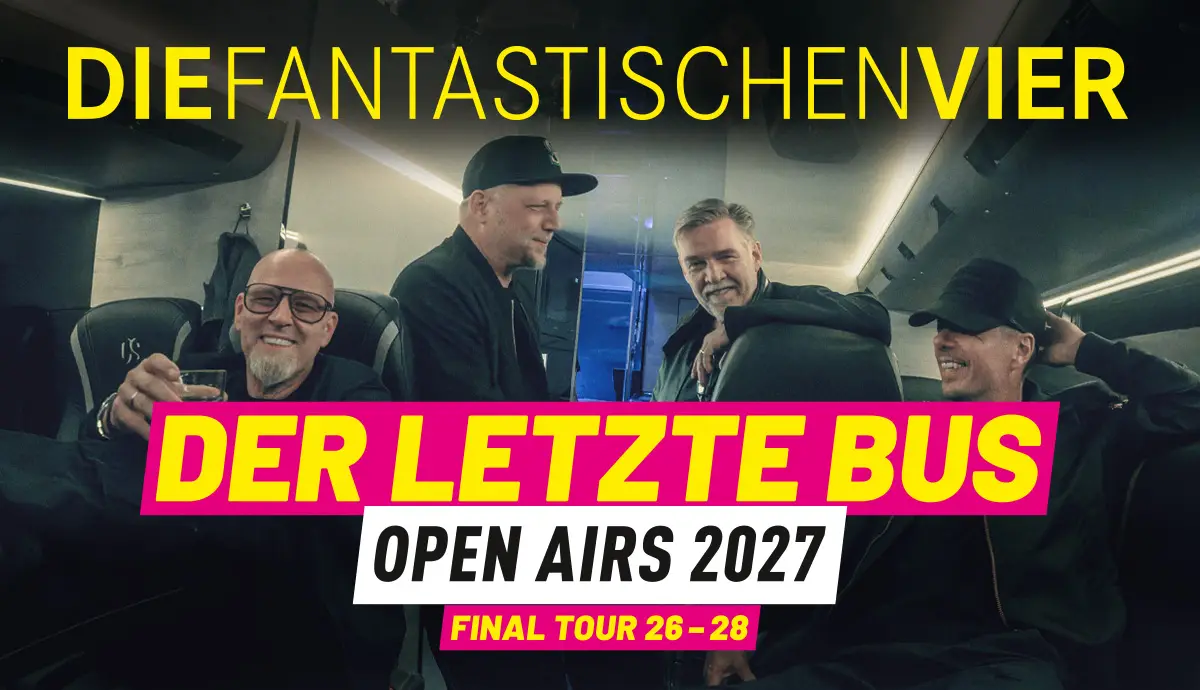Der letzte Bus Sommer Open Airs 2027 - Final Tour 26-28 