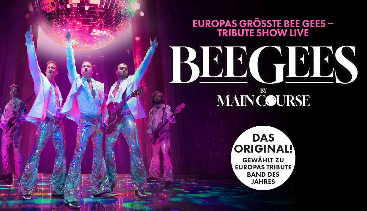 Bee Gees by Maincourse Open Air Termine 2026 Einzeltermine Sommer 2026