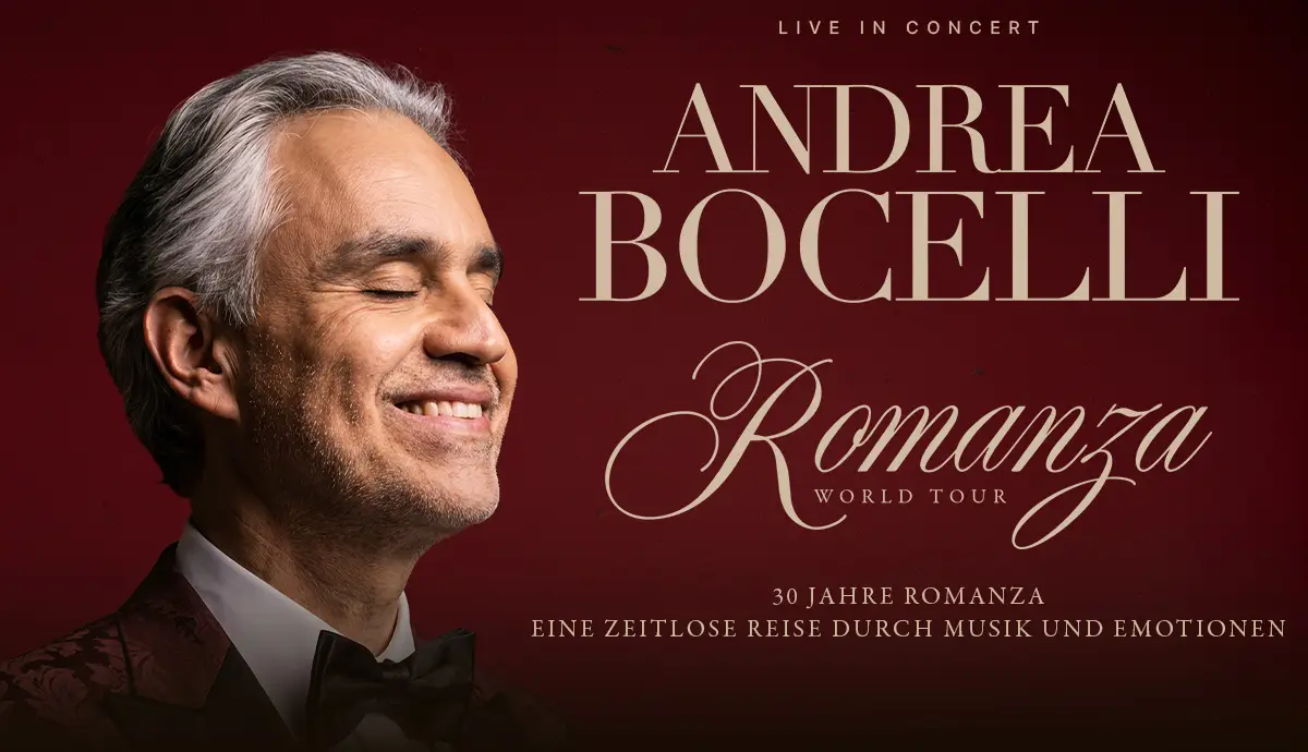 Romanza World Tour 2027 Tour Frühjahr 2027 