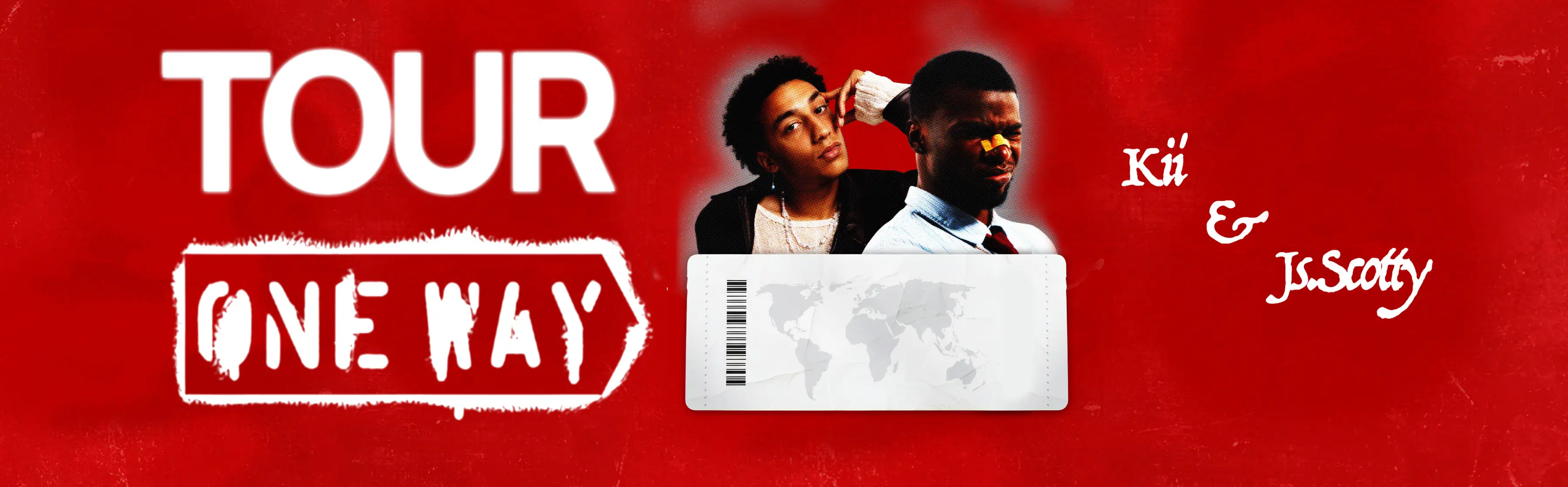 One Way Tour 2026 landscape