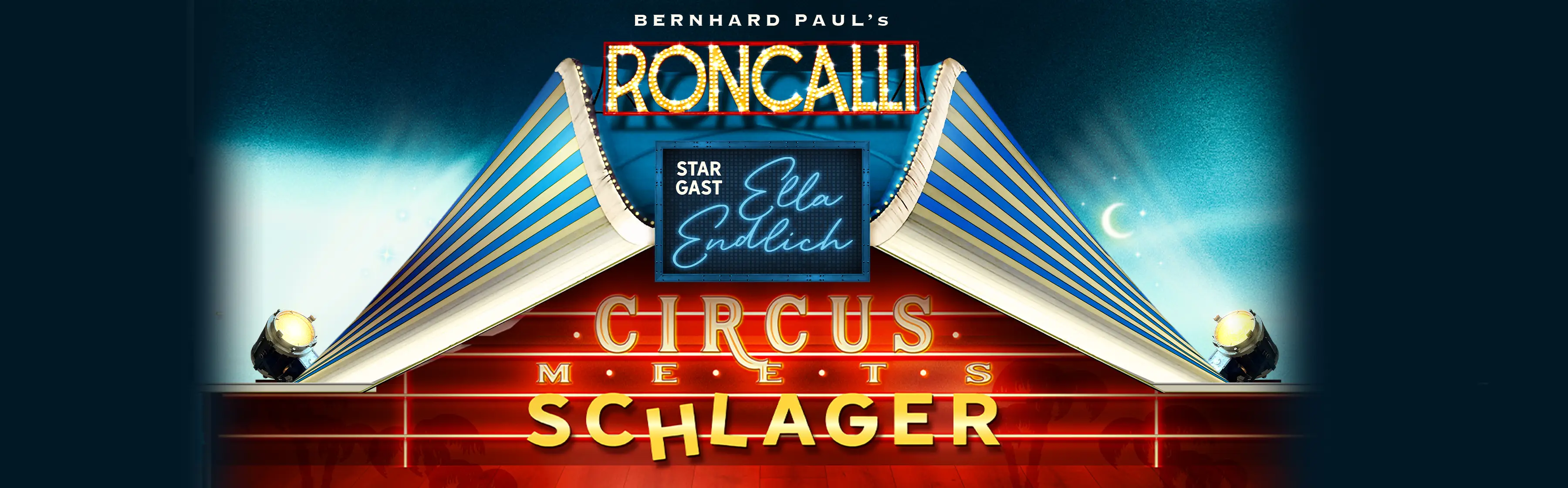 Künstler-Foto von Circus-Theater Roncalli in landscape Format