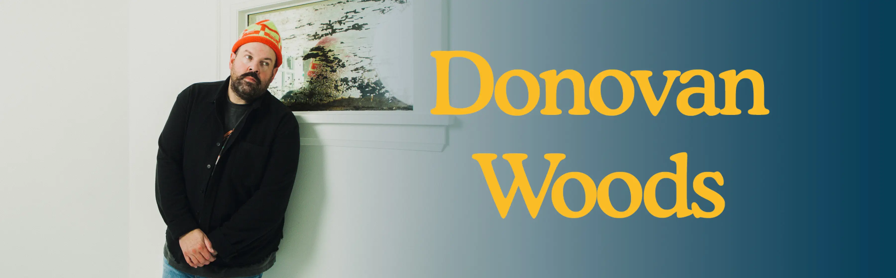 Tour-Foto von Donovan Woods in landscape Format