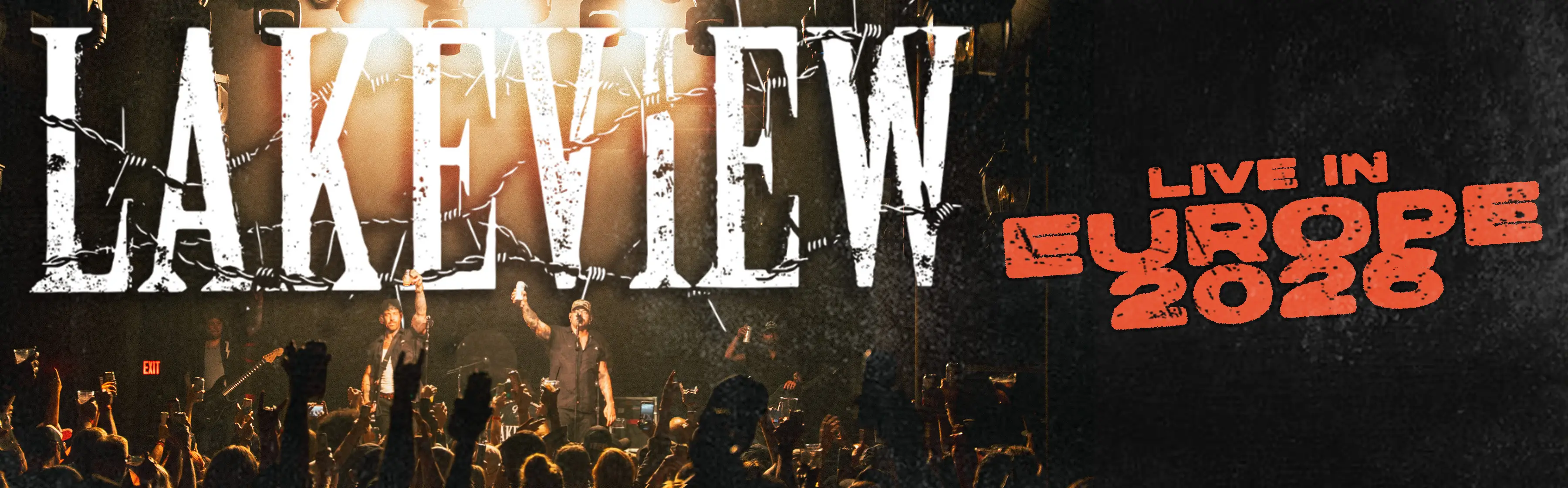 Tour-Foto von Live in Europe 2026 in landscape Format