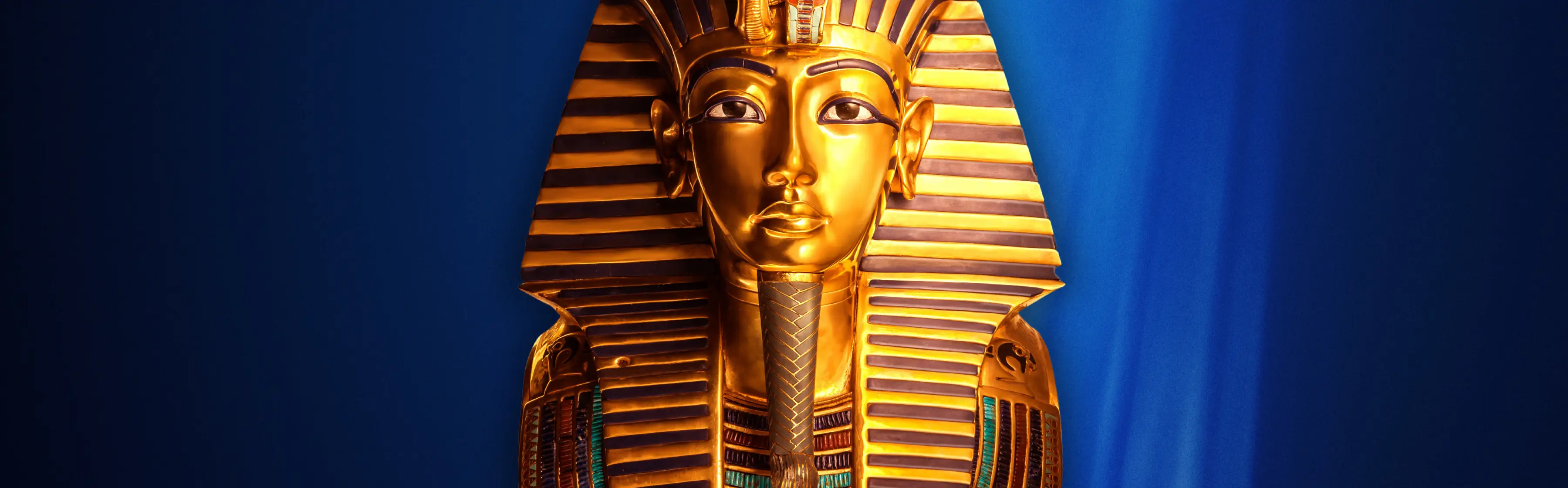 Künstler-Foto von Tutanchamun: in landscape Format