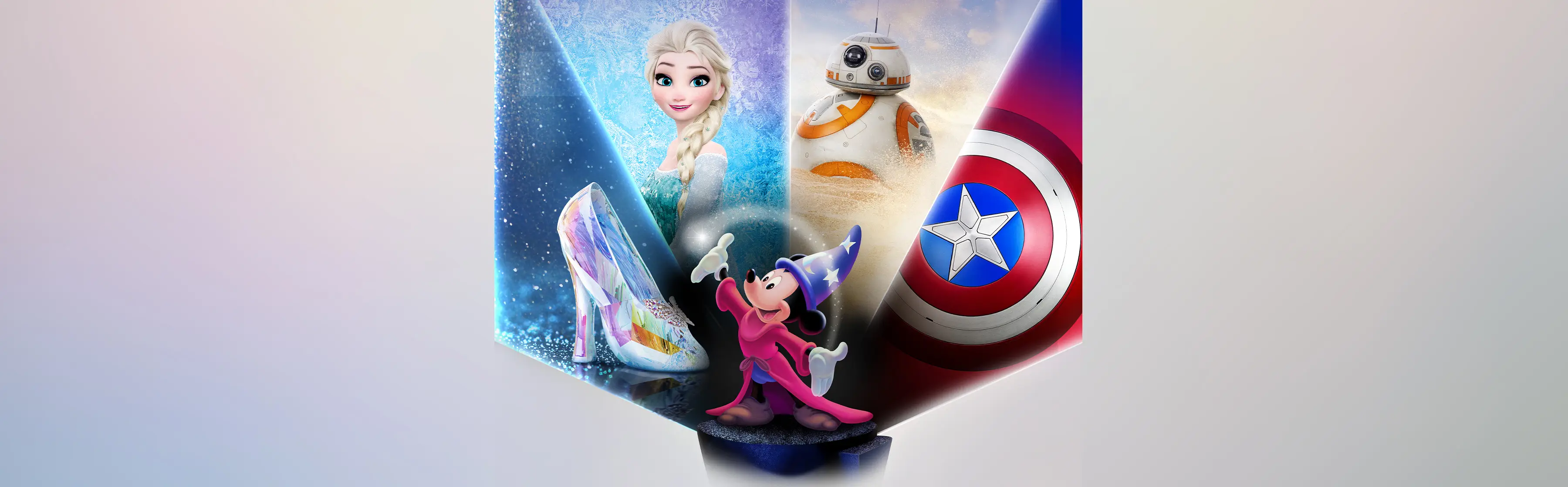 Künstler-Foto von Disney: The Exhibition – A Century of Magic in landscape Format