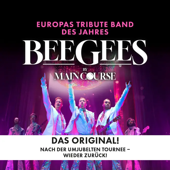 Tour-Foto von Europas Tribute Band des Jahres in square Format