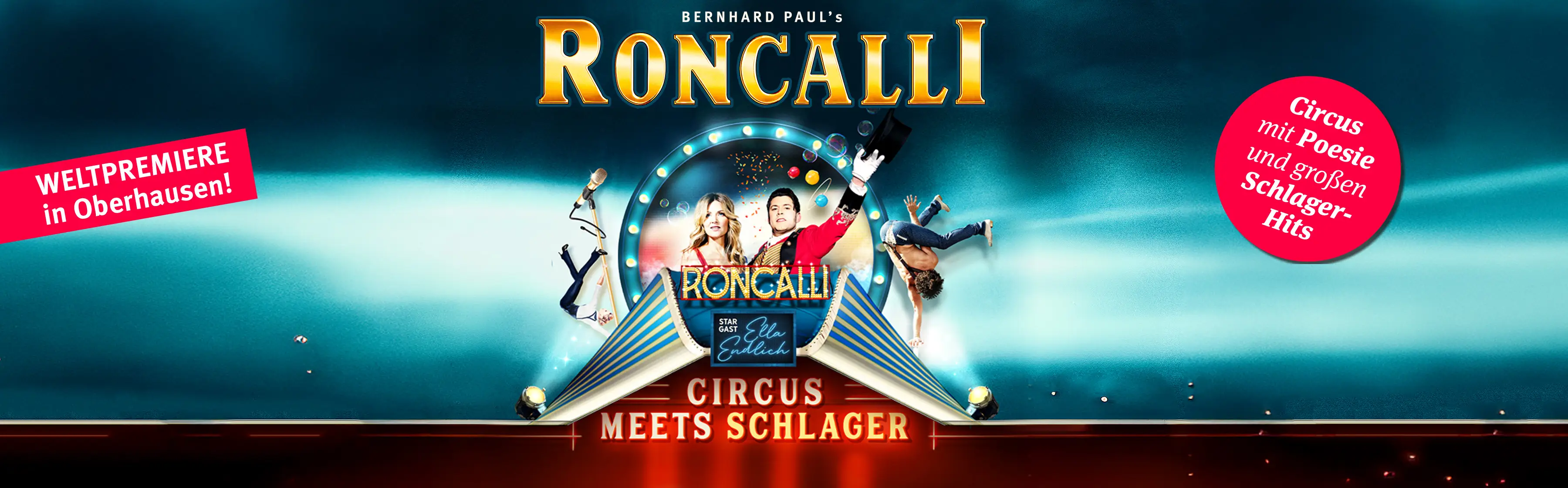 Künstler-Foto von Circus-Theater Roncalli in landscape Format