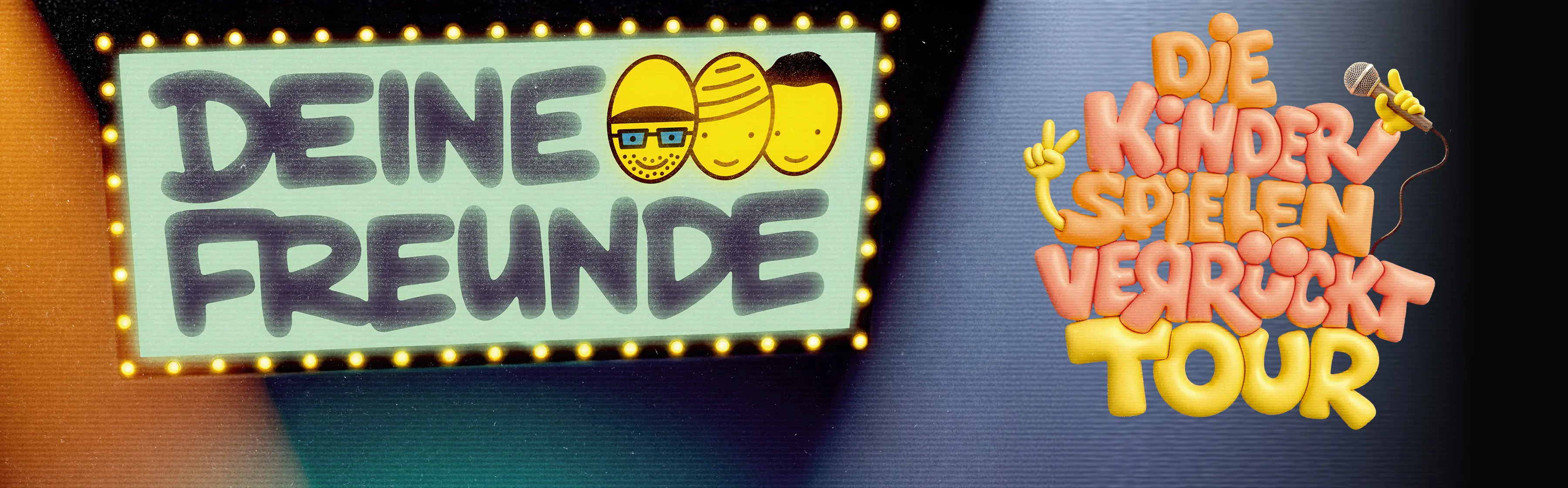 Tour-Foto von DIE KINDER SPIELEN VERRÜCKT - TOUR 2027 in landscape Format