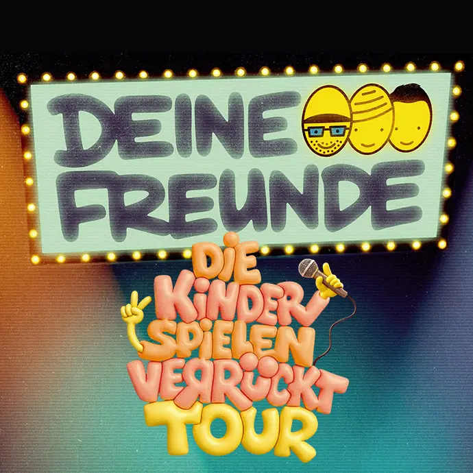 Tour-Foto von DIE KINDER SPIELEN VERRÜCKT - TOUR 2027 in square Format