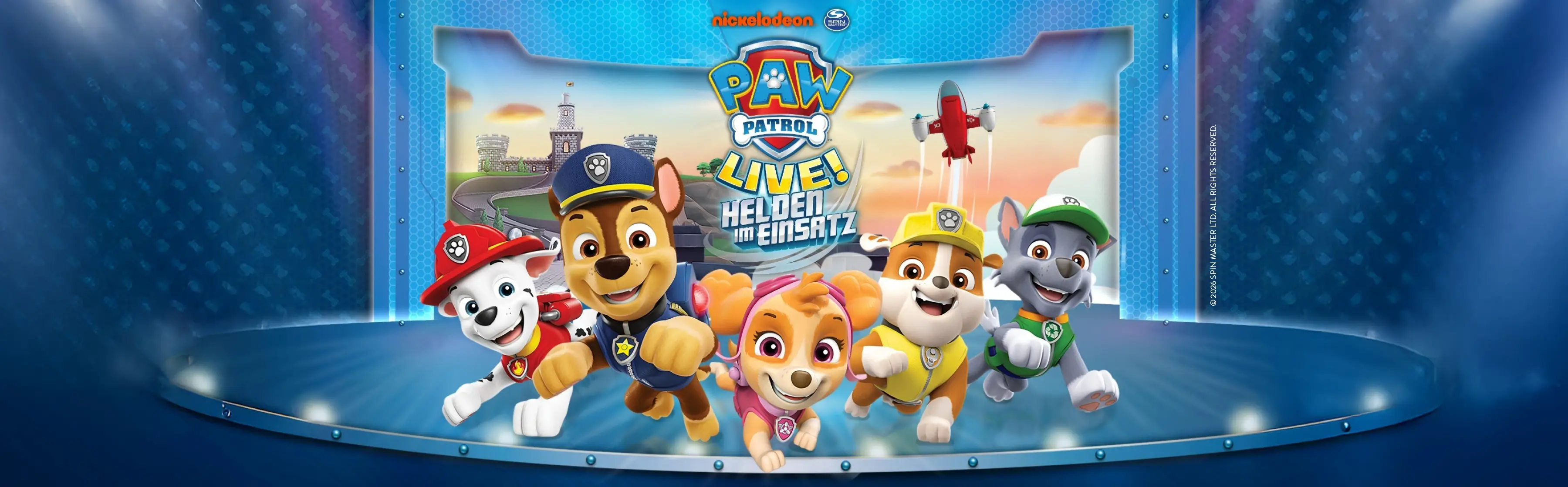 Tour-Foto von Live! - Helden im Einsatz in landscape Format